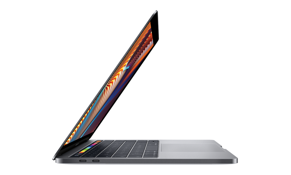 Macbook Pro 13'' Touch Bar - Netbook (1000x600), Png Download