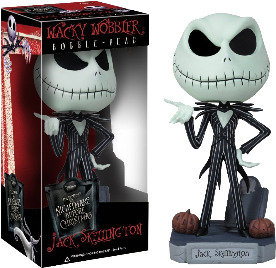 Funko Tnbc Jack Skellington - Night Before Christmas Funko (1000x945), Png Download