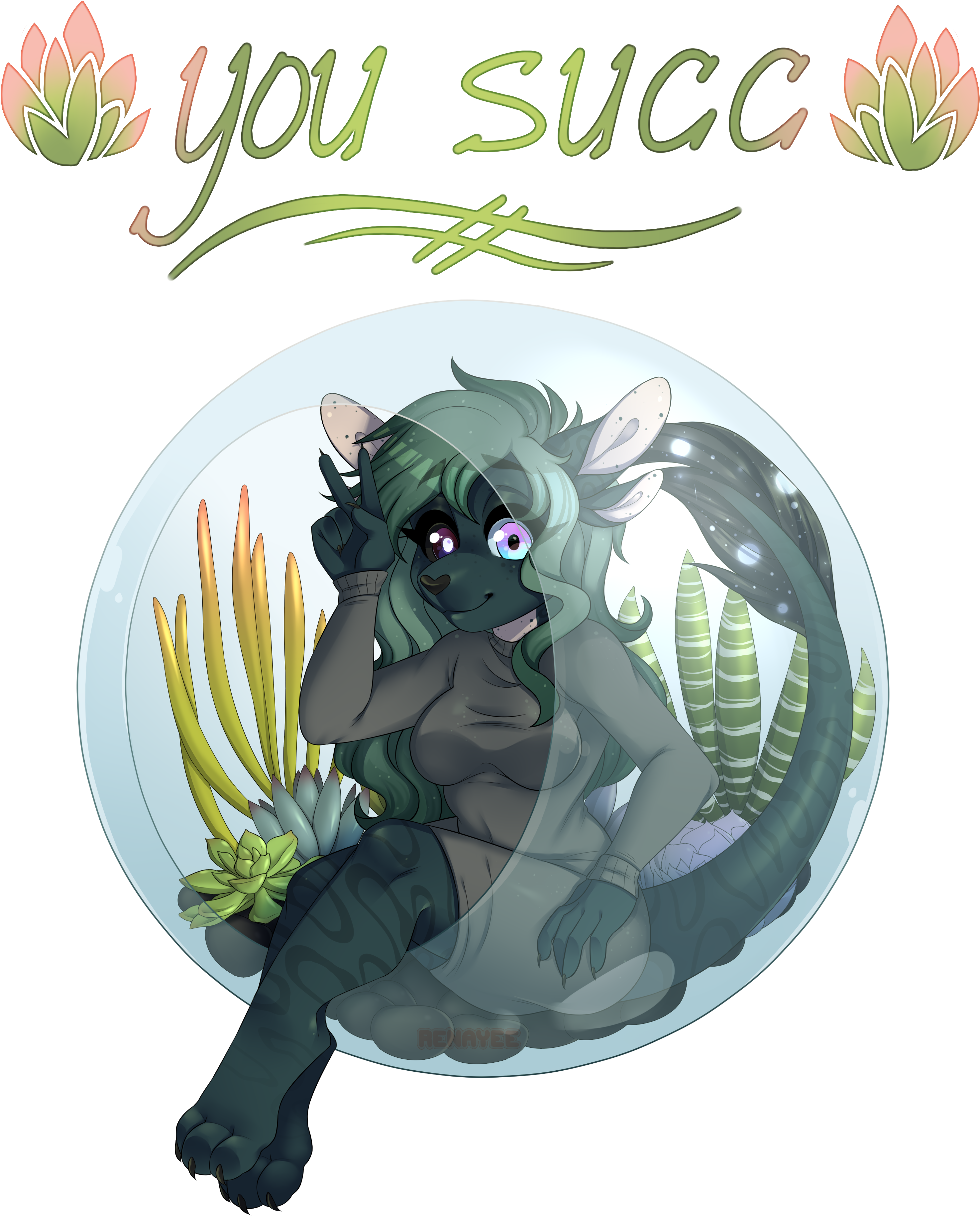 You Succ - Cartoon (3238x3787), Png Download