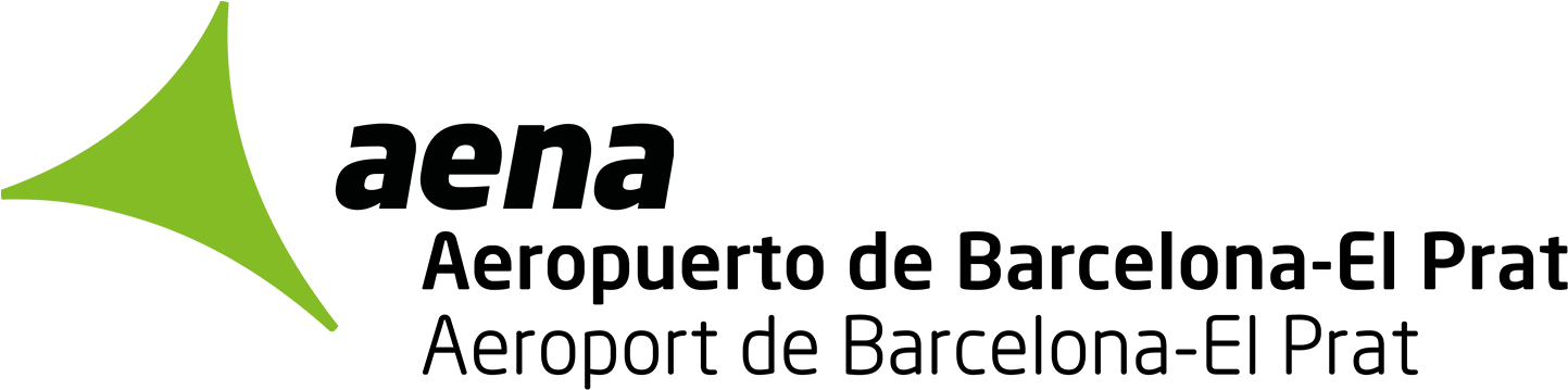 Aena Barcelona Logo - Enaire (1500x402), Png Download