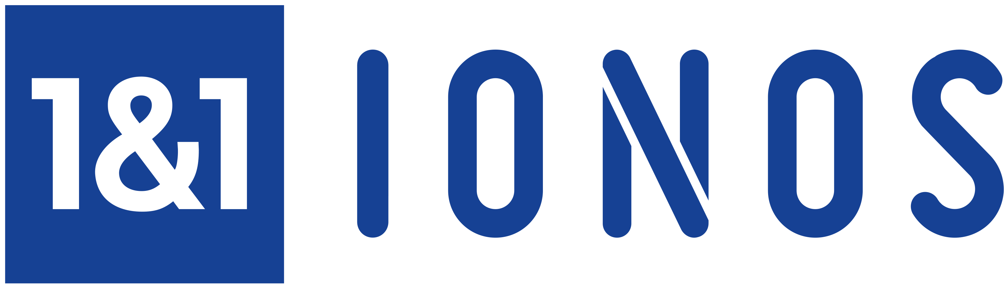 1and1 Ionos - 1&1 Ionos (3517x945), Png Download