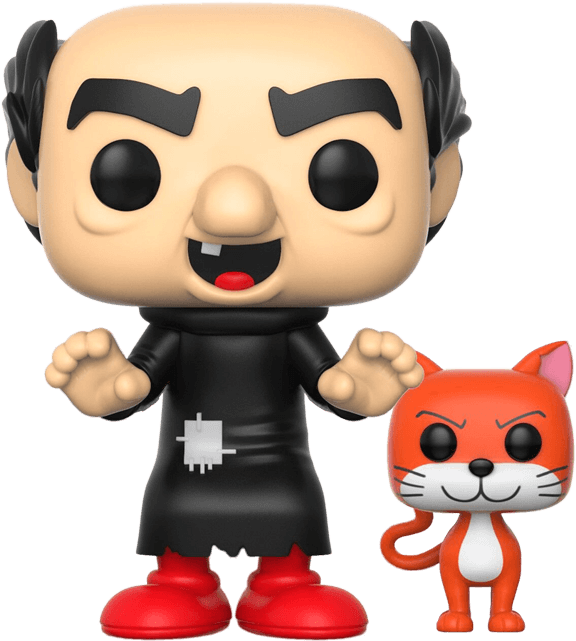 Gargamel With Azrael - Gargamel Pop (709x709), Png Download
