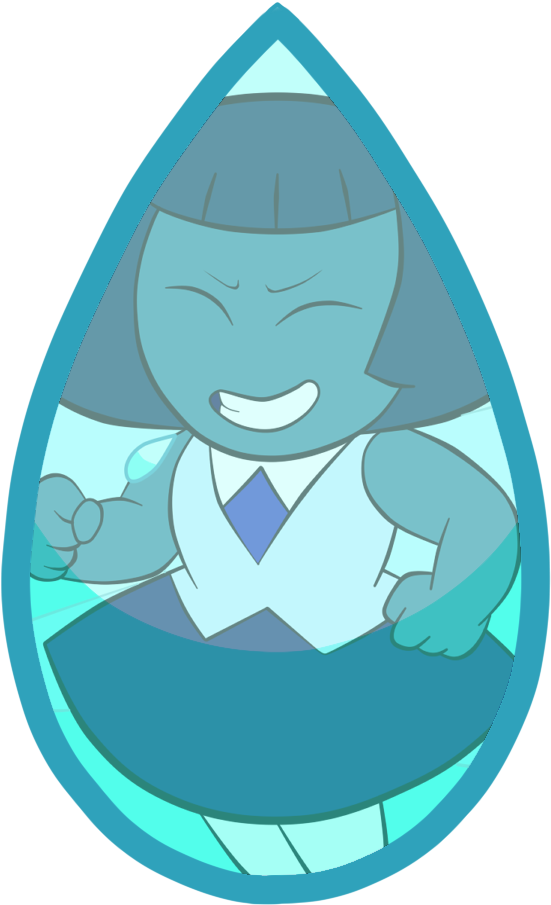 Aquamarine Right Arm Gem Navbox - Armgem (696x926), Png Download