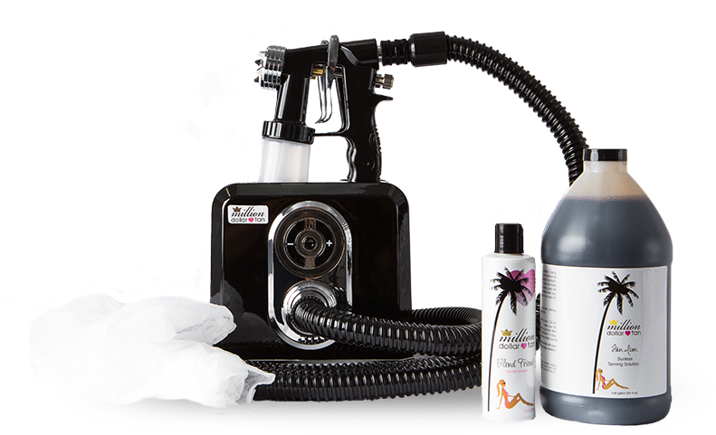 This System Includes The Following - Million Dollar Tan Medium Tan Icon Gradual Sunless (791x481), Png Download