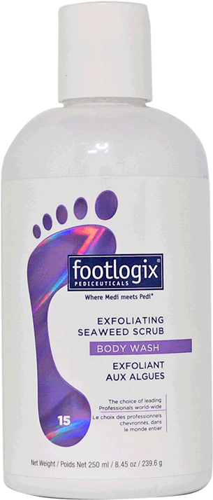 Exfoliating Seaweed Scrub - Footlogix Exfoliating Seaweed Scrub 8.45 Oz (900x900), Png Download