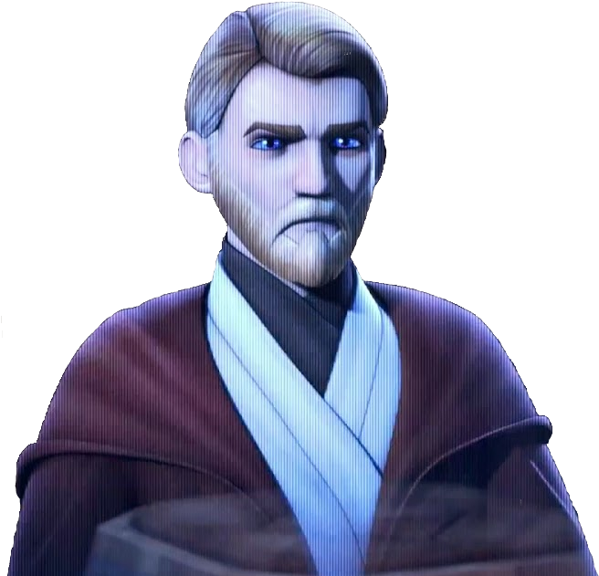 Ben Kenobi Transparent - Obi-wan Kenobi (673x669), Png Download