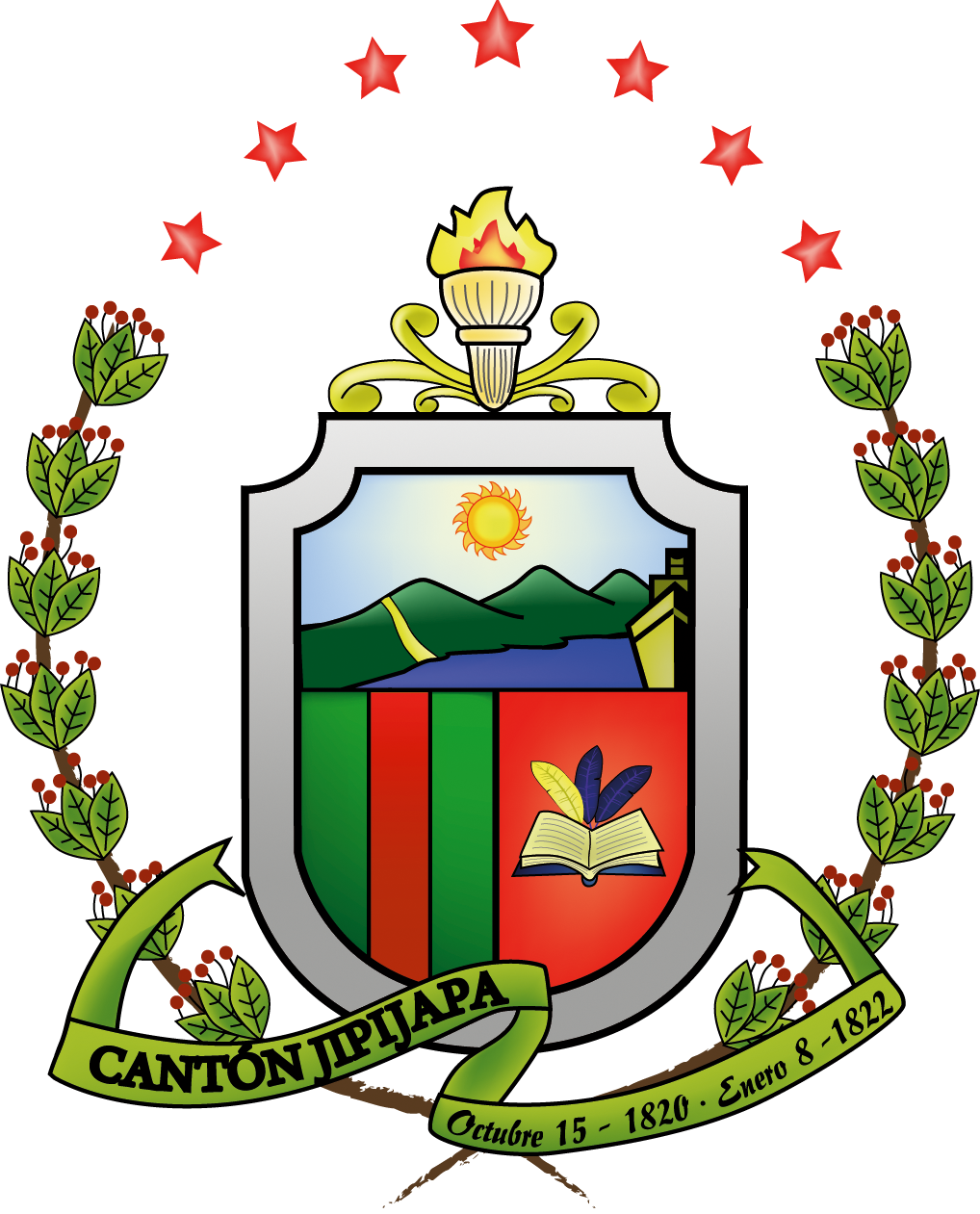 Municipio De Jipijapa (1018x1261), Png Download