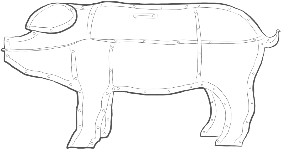 We Unscientifically Document Pig, An Art Production - Doodle (1200x663), Png Download