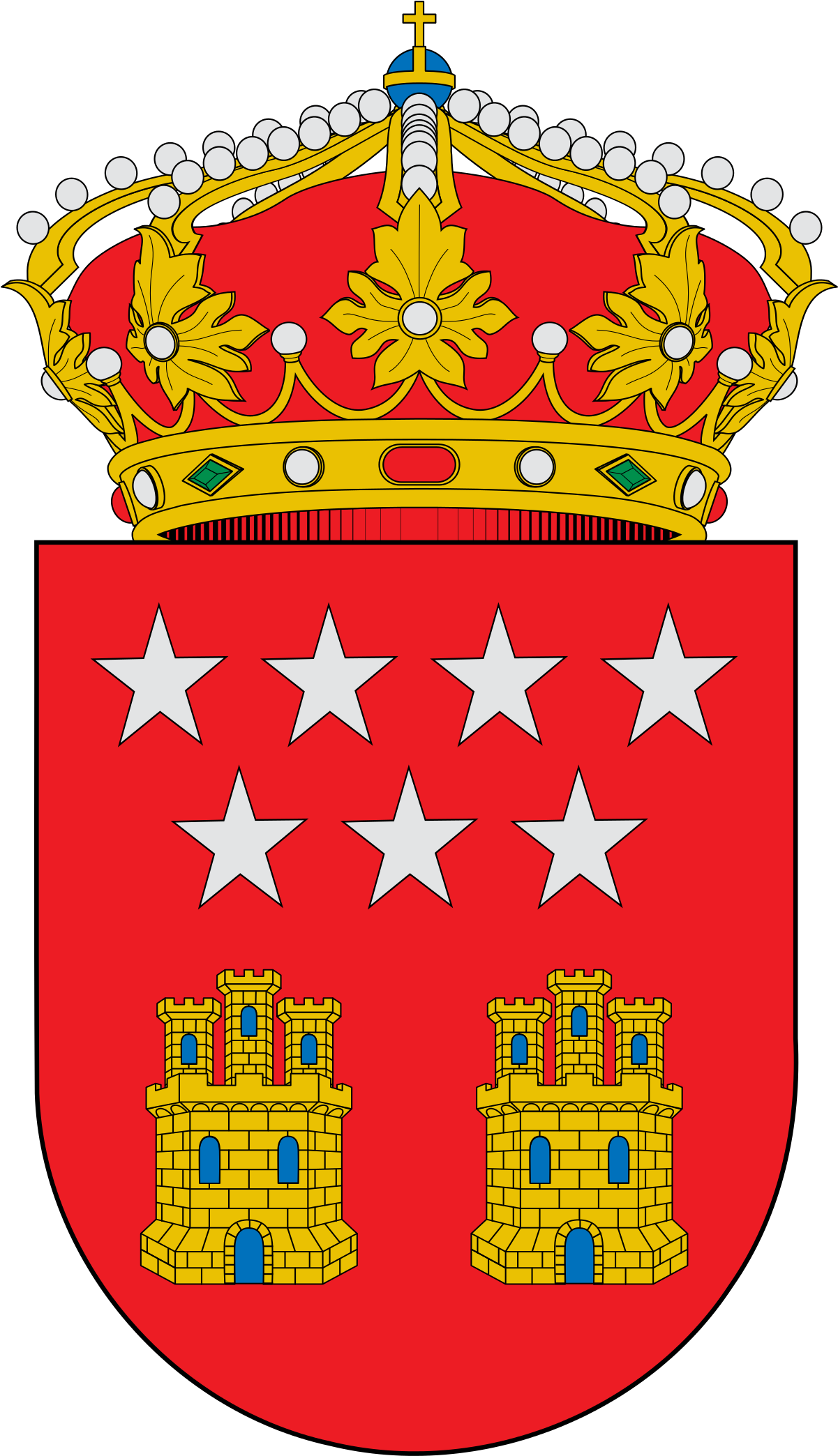 Escudo Prado Del Rey (1200x2127), Png Download