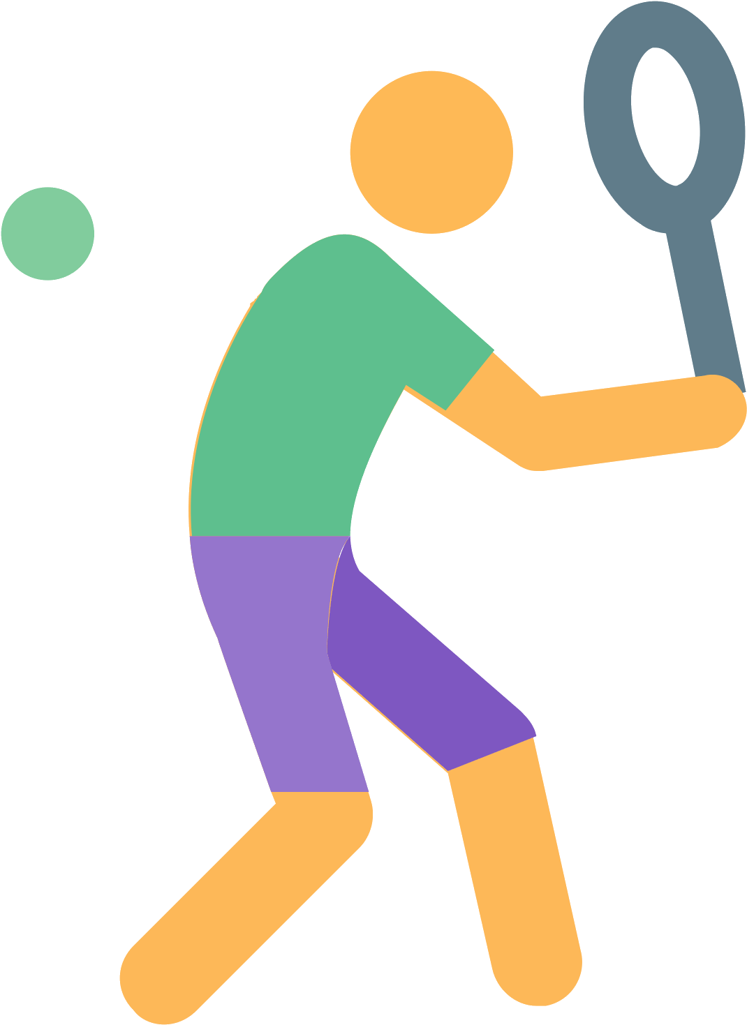 Tennis Player Icon - Icone Tennis (1600x1600), Png Download