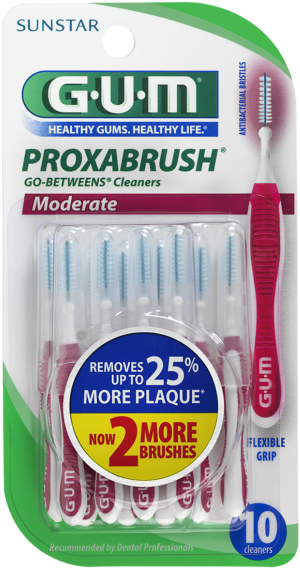 Sunstar Gum Go Betweens Proxabrush Cleaners Tight Sunstar - Gum Proxabrush (600x600), Png Download