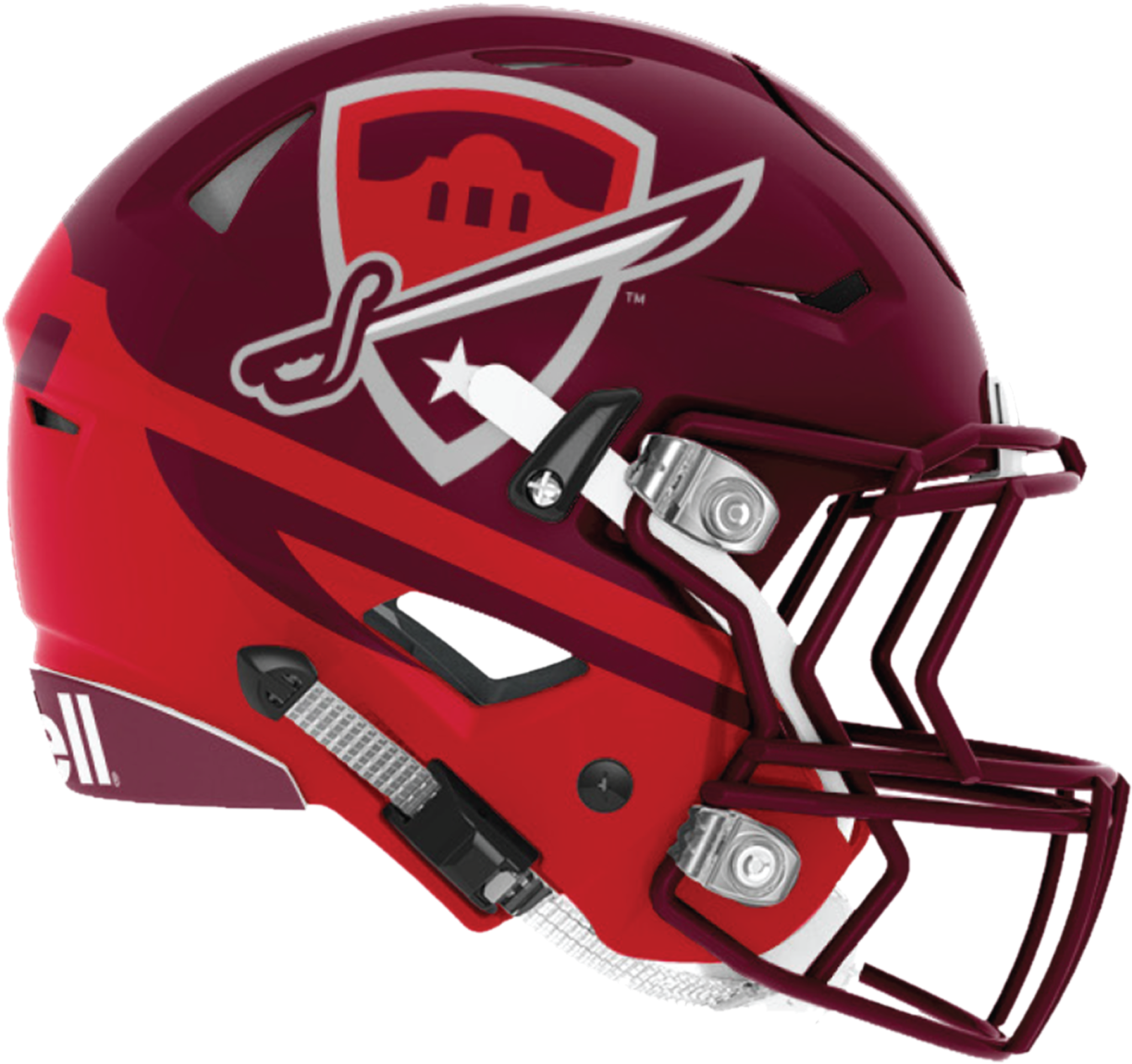 Helmets, Uniforms Unveiled For Alliance Of American - San Antonio Commanders Uniforms (1440x1440), Png Download