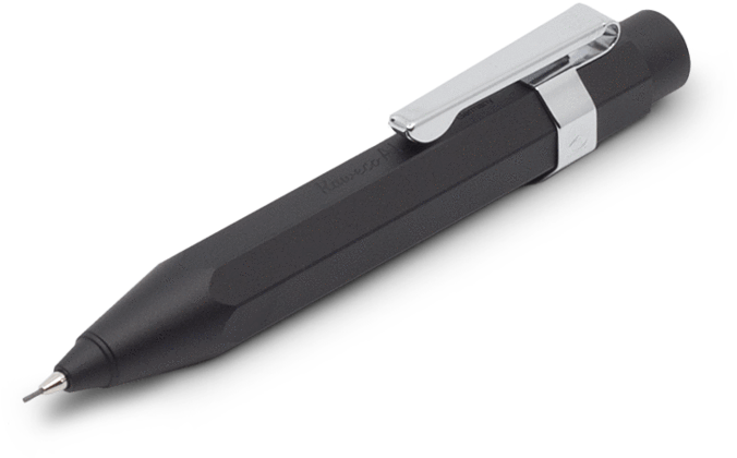 Kaweco Al Sport Mechanical Pencil In Black Night Edition - Kaweco (1024x838), Png Download