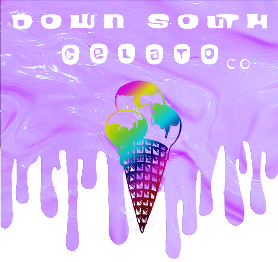 Down South Gelato - Graphic Design (960x960), Png Download