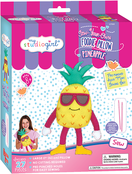 My Studio Girl - My Studio Girl Foodie Pillows (720x720), Png Download