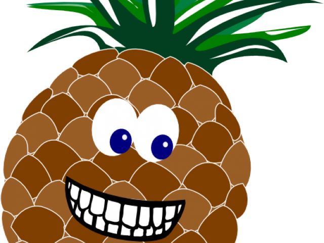 Clipart Fruit With Faces (640x480), Png Download