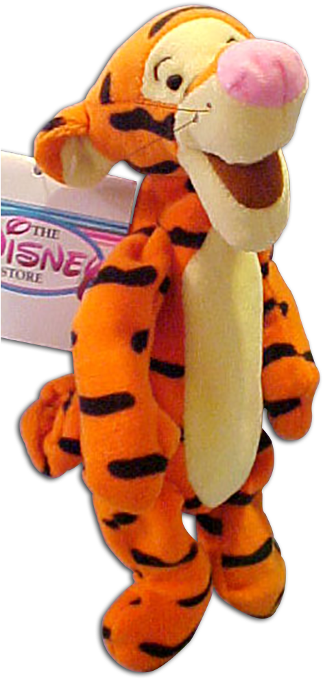 Tigger Winnie The Pooh Plush Stuffed Toy Disney Store - Disney Store Plush Toys Tigger (500x1011), Png Download