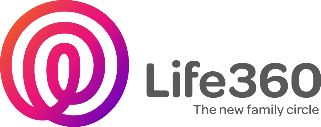 Life360 Logotagline Gradient Rgb - Life 360 App (1024x408), Png Download