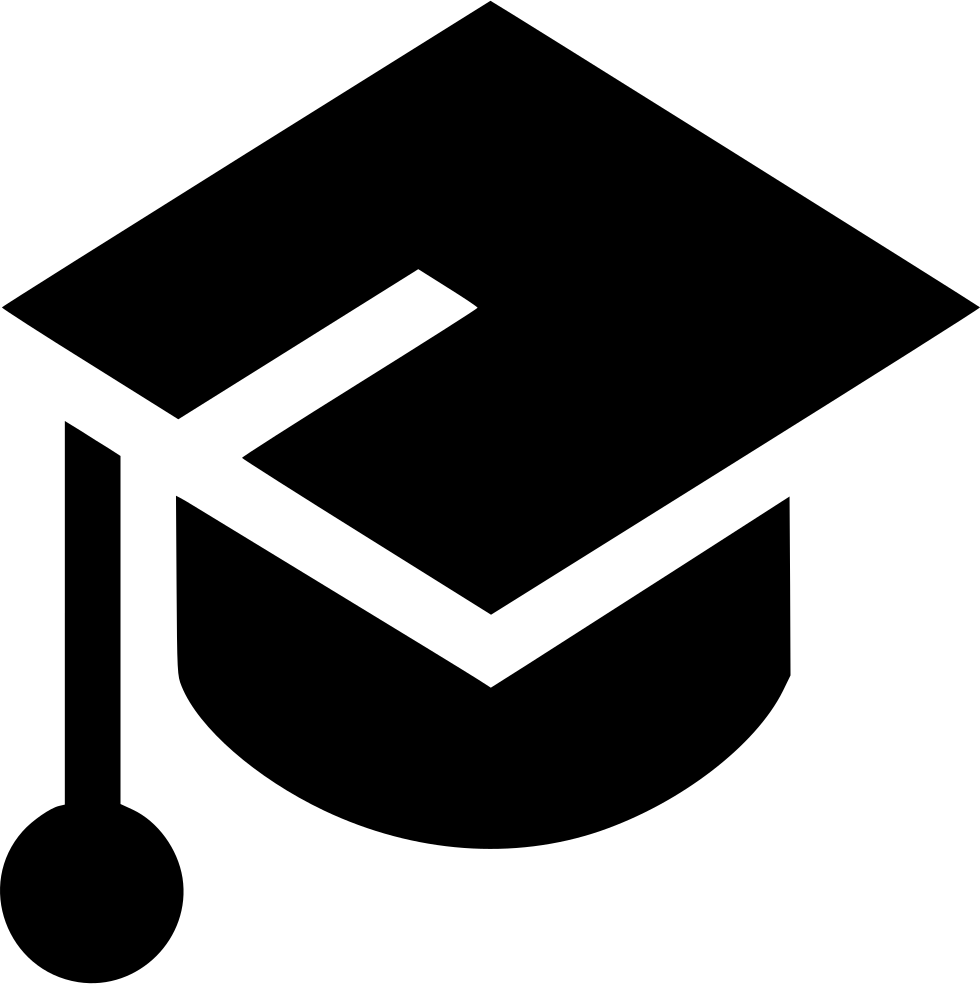 Square Academic Cap Graduate Cap Mortarboard Comments - Square Academic Cap Icon (980x984), Png Download