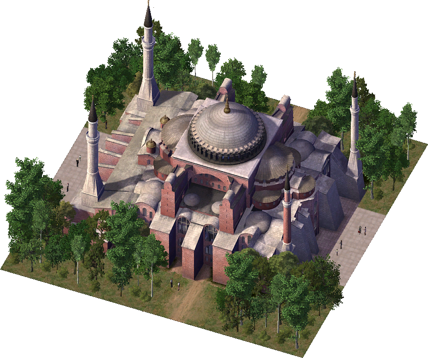 02, 29 January 2014 - Sims 4 Hagia Sophia (876x734), Png Download