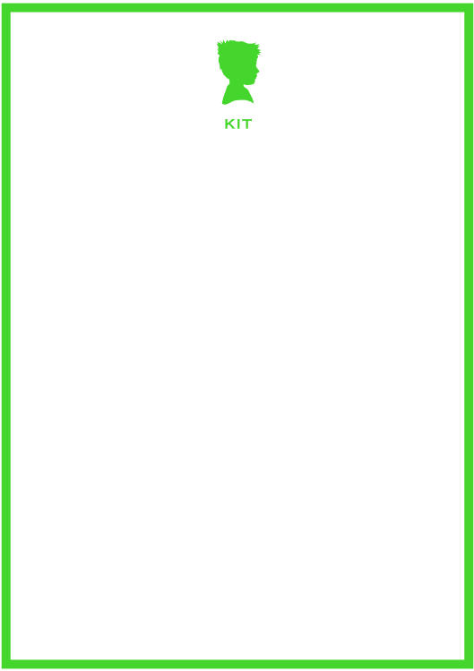 Letterhead-green - Green (1000x1000), Png Download