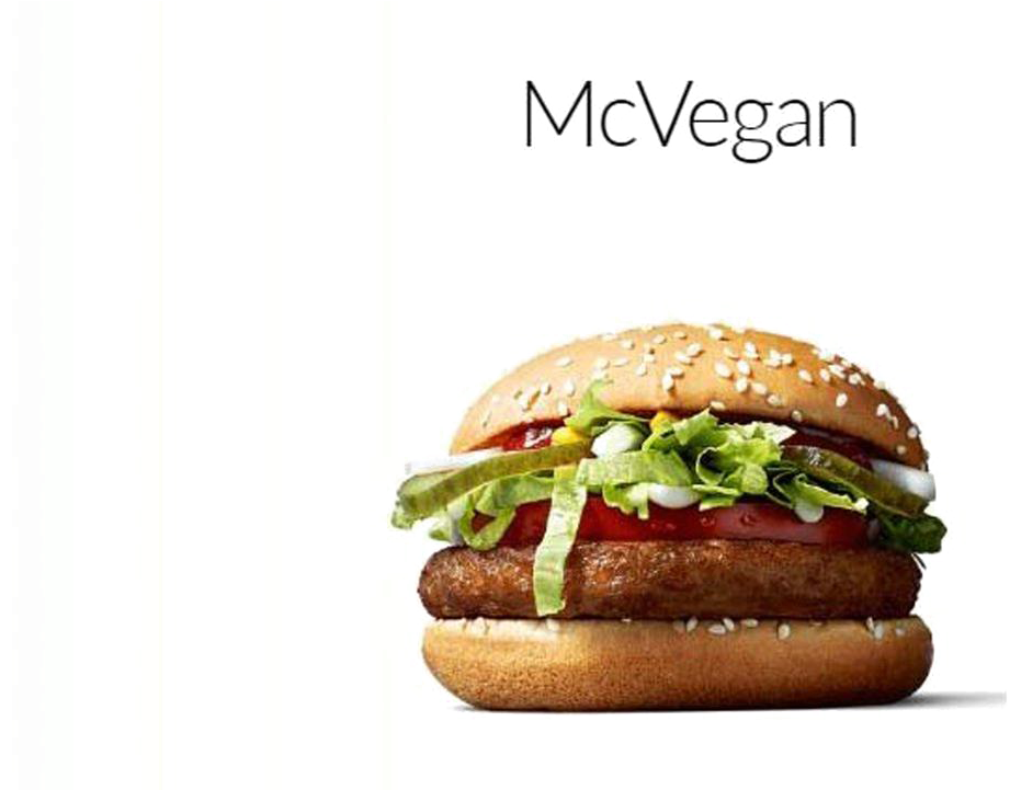 Mcdonalds Burger Png Transparent Image - Mcdonalds Vegan Burger Usa (1280x720), Png Download