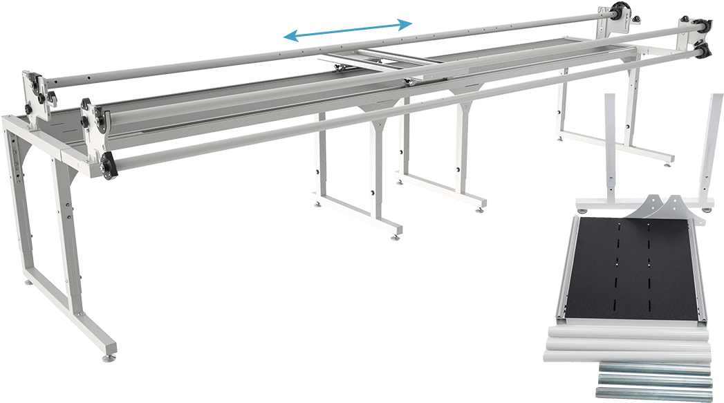 2 Foot Quilting Frame Extension For Continuum - Grace Company Grace Continuum (replaces Gq) 10' Professional (1200x675), Png Download