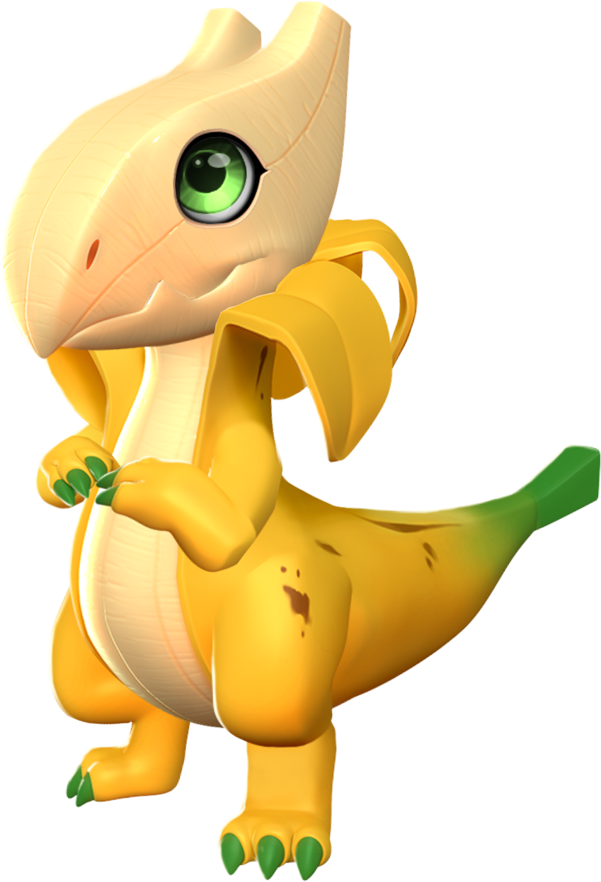 Banana Dragon - Dragon Mania Legends Dragon Platano (849x1246), Png Download