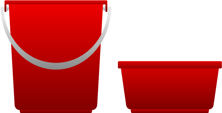 Bucket Free To Use Png - Png Basin (800x427), Png Download