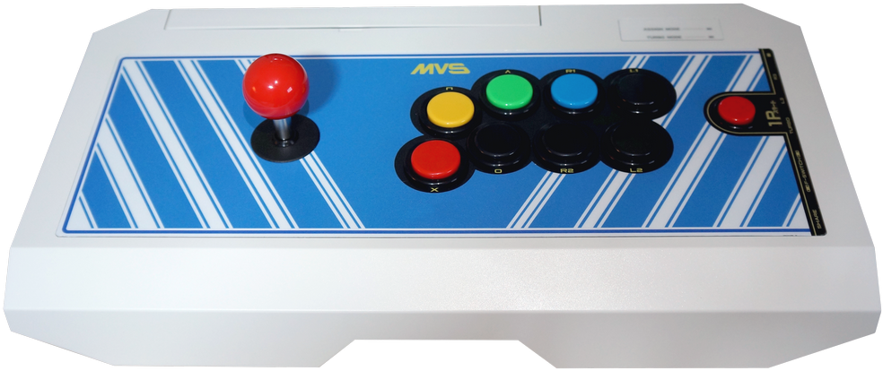 Arcade Sticks Are Back In Stock - Hori Rap4 Kai Layers Fgc Edition Customized Mvs (1000x438), Png Download