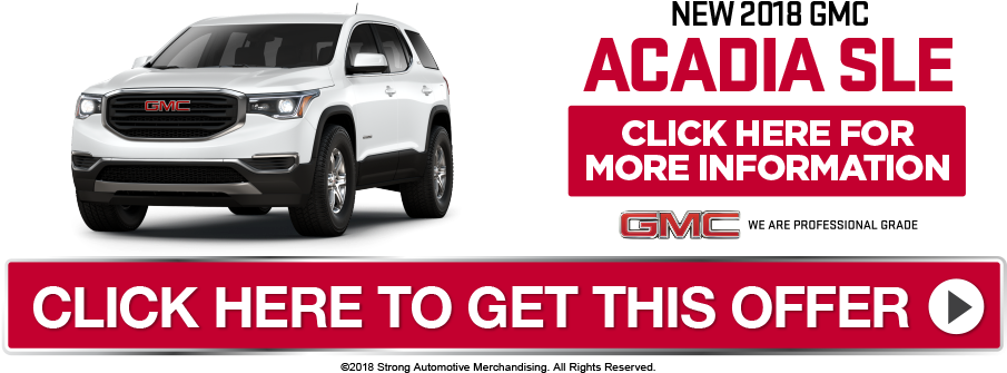 Gmc Acadia Specials - Buick (985x401), Png Download
