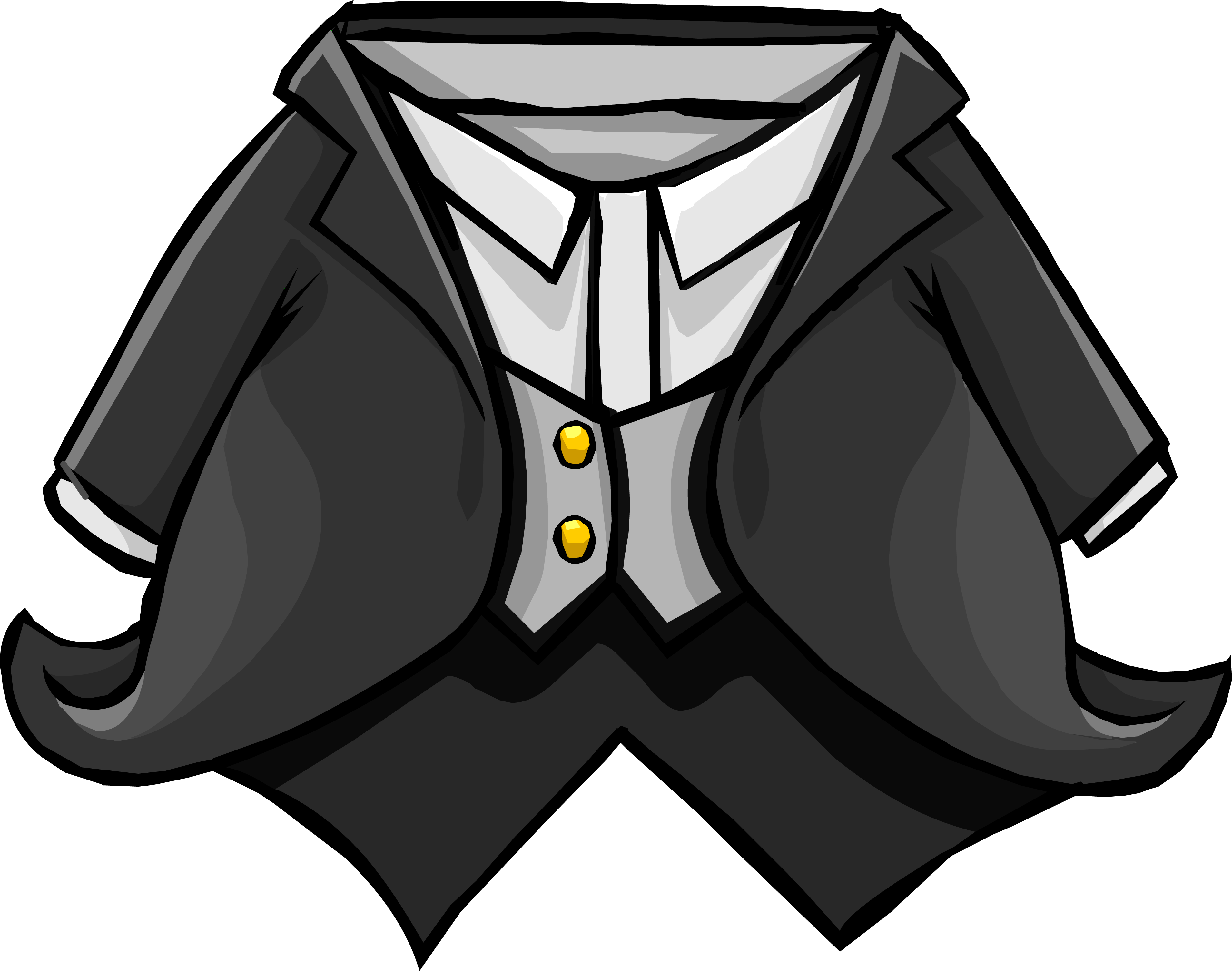 Conductor's Suit Clothing Icon Id 846 - Suit (3821x3012), Png Download
