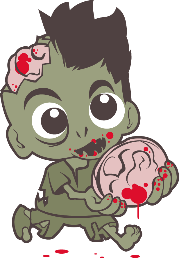 Resultado De Imagem Para Nojo Png - Zumbi Fofinho (616x885), Png Download