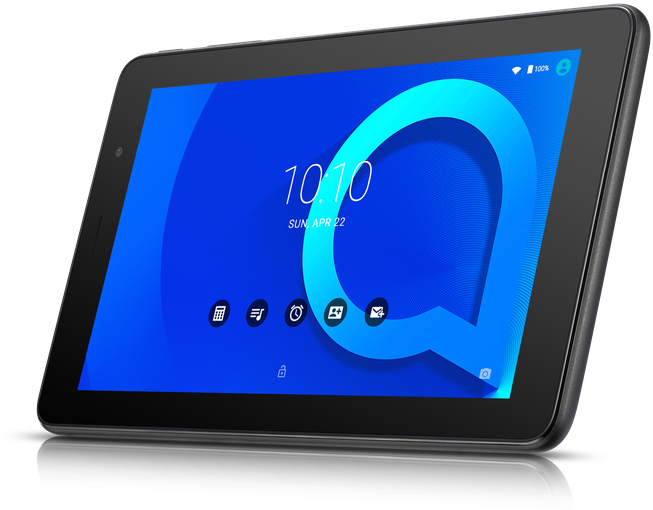 Mwc 2018 - Alcatel 7 (800x632), Png Download