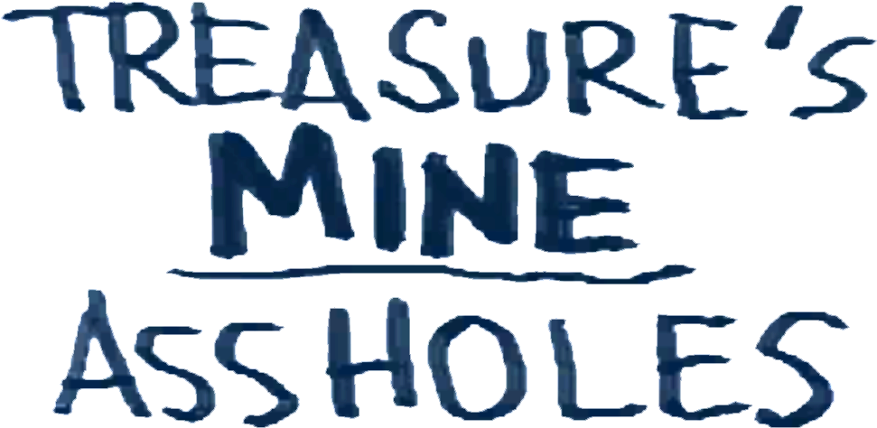 Dm Treasures Mine Asshole Graffiti - Fallout Graffiti Png (990x517), Png Download