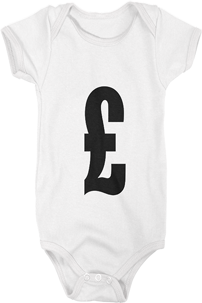 Cash Money Baby Grow Cash Money Baby Grow - Number (600x819), Png Download
