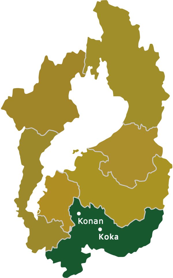 Konan City - 滋賀 県 医療 圏 (600x965), Png Download