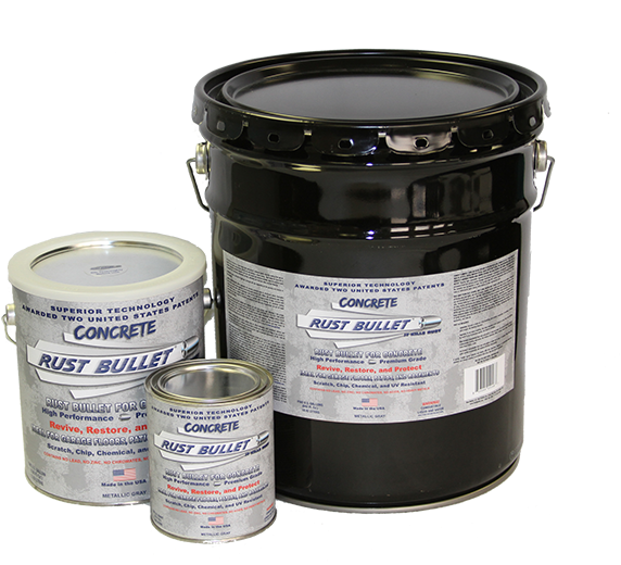 Concrete - Rust Bullet For Concrete, Protective Floor Coating, (600x600), Png Download