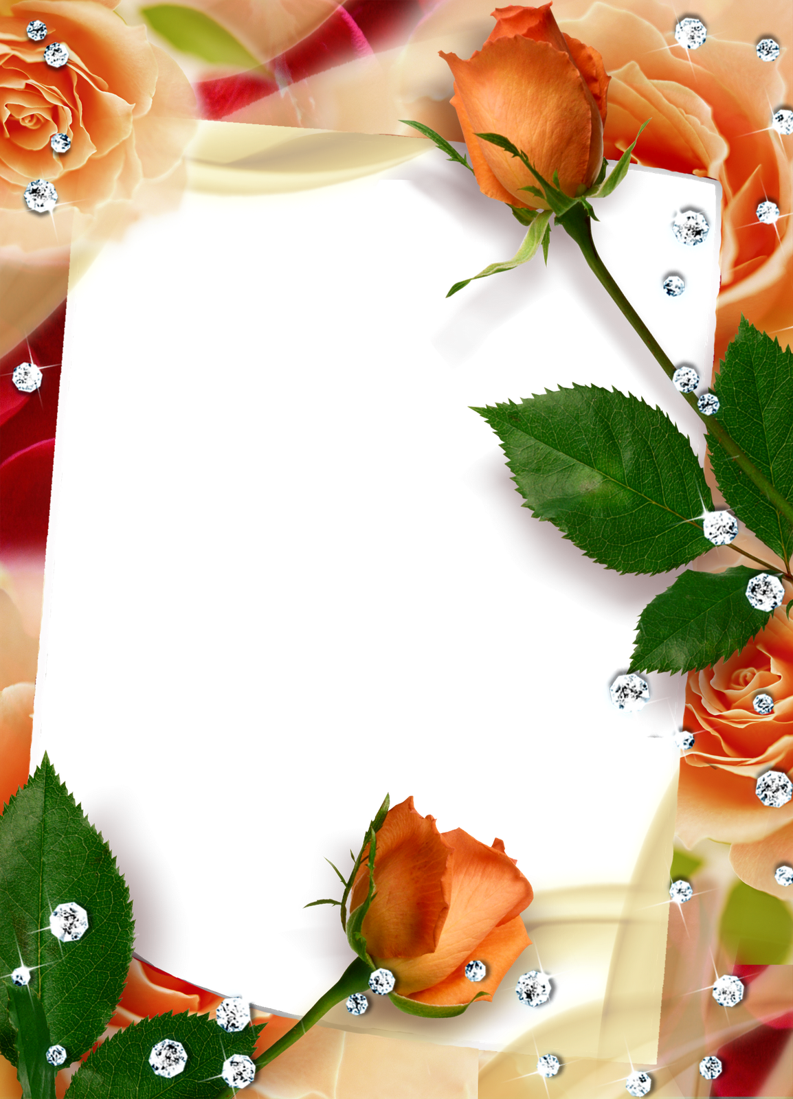 Borders For Paper, Borders And Frames, Png Photo, 3 - Pink Flower (1154x1600), Png Download