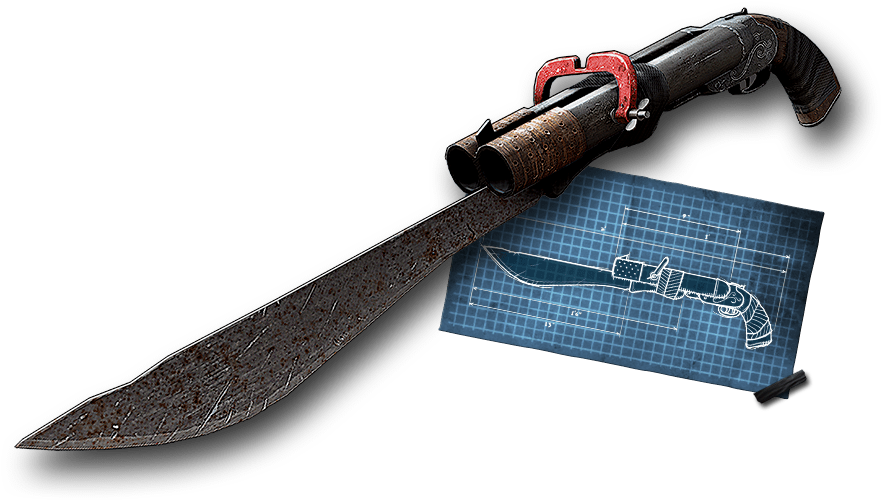Sabre Shot - Dead Rising Weapon Png (973x661), Png Download