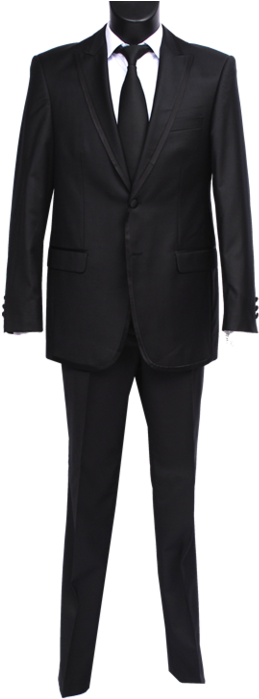 Divaio Semi Tuxedo Suit - Suit (800x700), Png Download