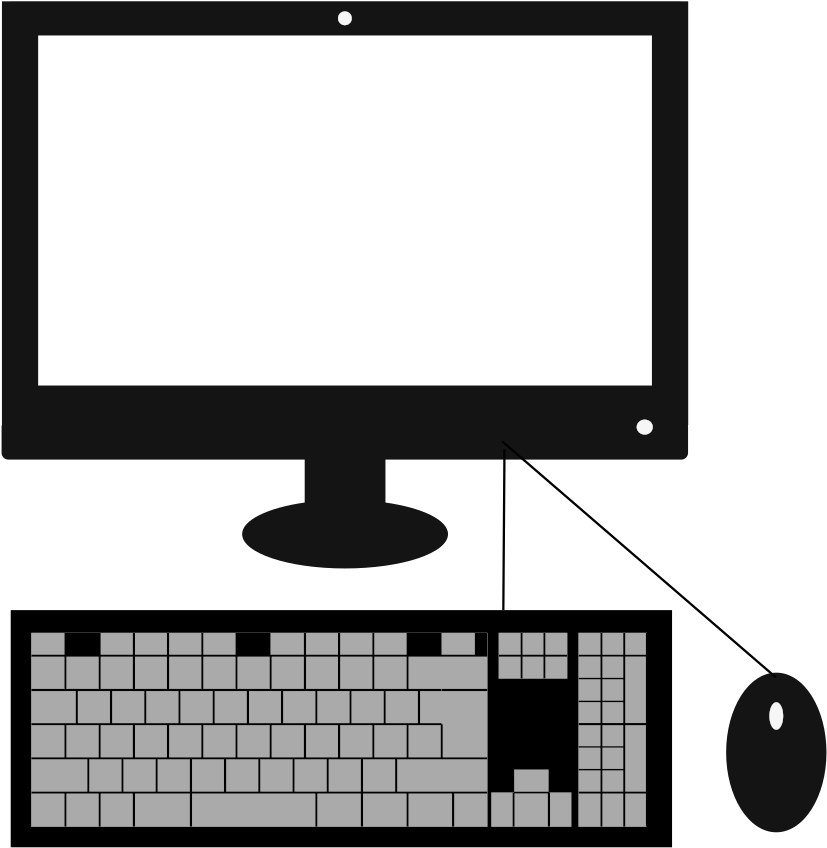 Big Image - Computer Monitor (1697x2400), Png Download