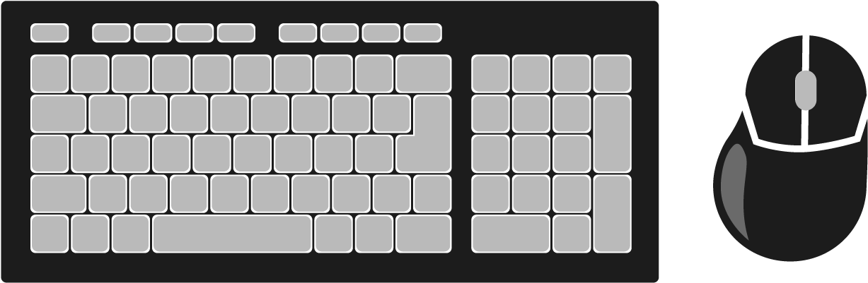 Teclado Gamer Y Mouse Para Juegos Colombia Pc Gaming - Gamer (1268x436), Png Download