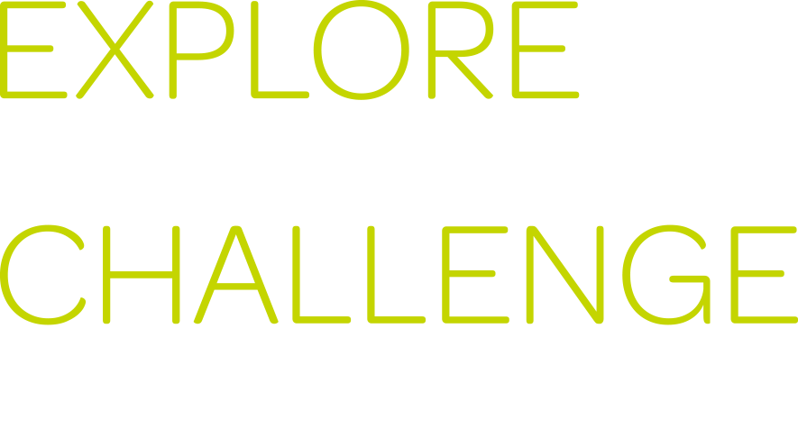 Explore - Create - Challenge - Lead - Black Party (885x486), Png Download