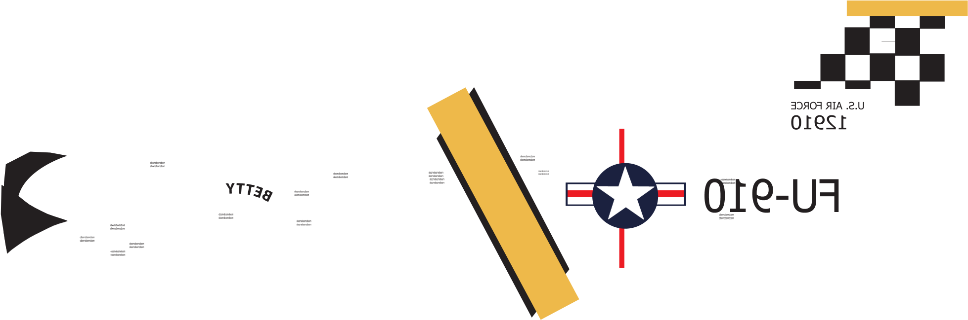 F86 Left Side Decals Uv - North American F-86 Sabre (2000x2000), Png Download