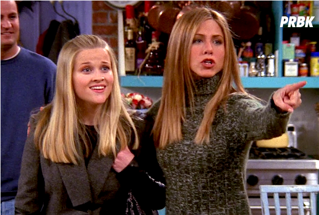 Friends Bientôt De Retour Grâce À Reese Witherspoon - Reese Witherspoon Jennifer Aniston (624x600), Png Download