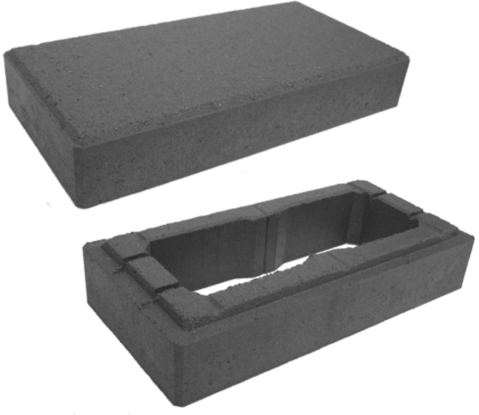 The Elegant Brick Effect Wall System - Box (800x800), Png Download