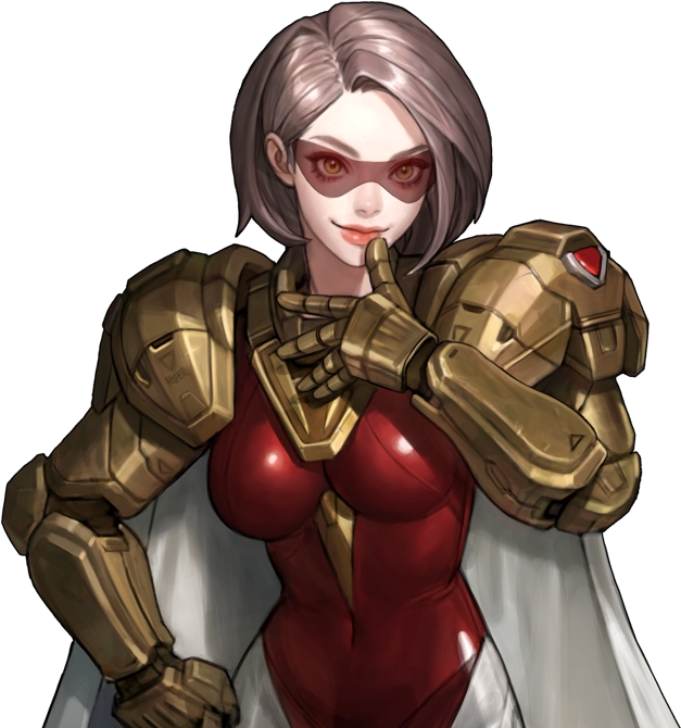 Jennifer's Third Skin - Hyper Universe Characters Art (853x742), Png Download