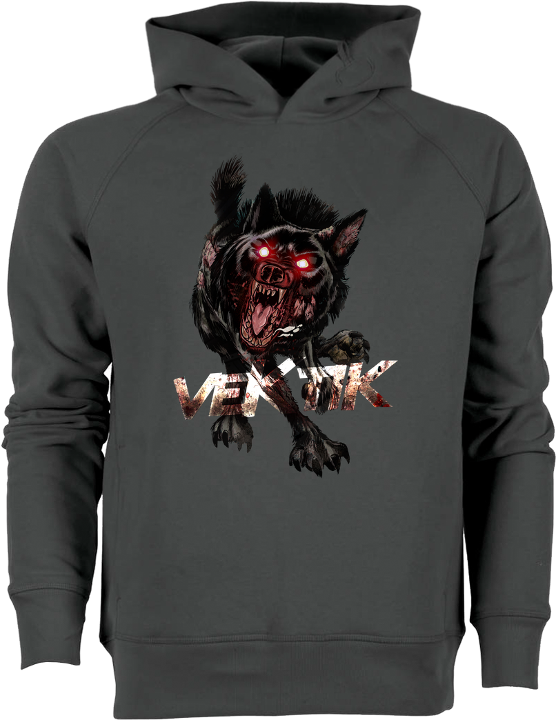 Hellhound Sweatshirt Stanley Hoodie Dark Grey (1044x1044), Png Download