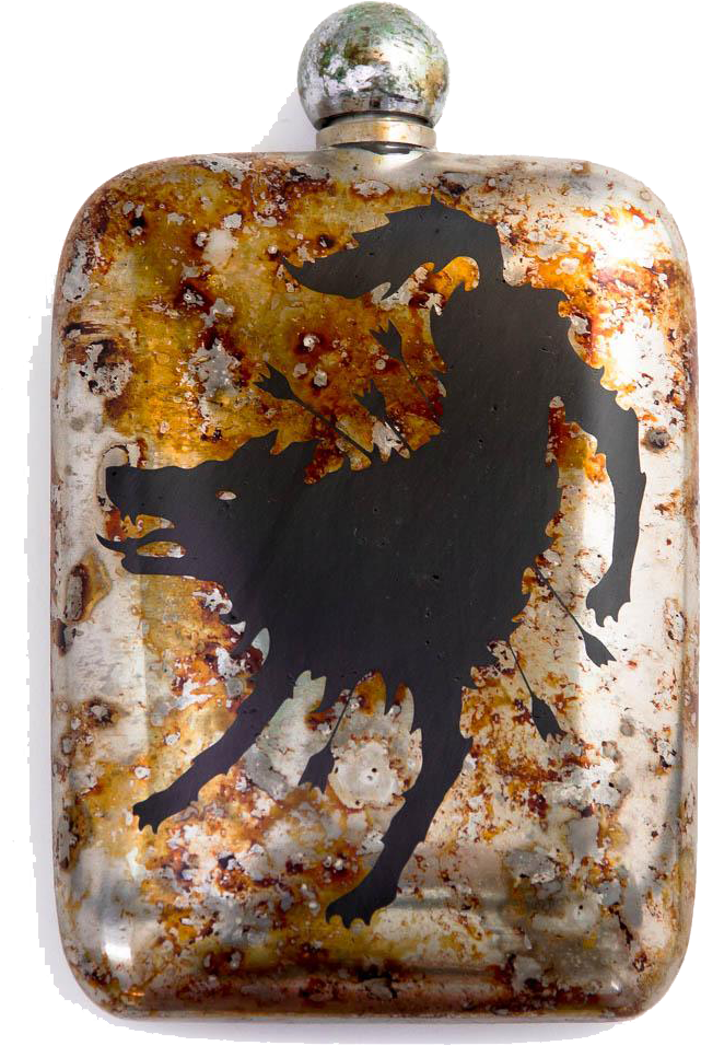 Flask - Noble Series - Hellhound (1000x1000), Png Download